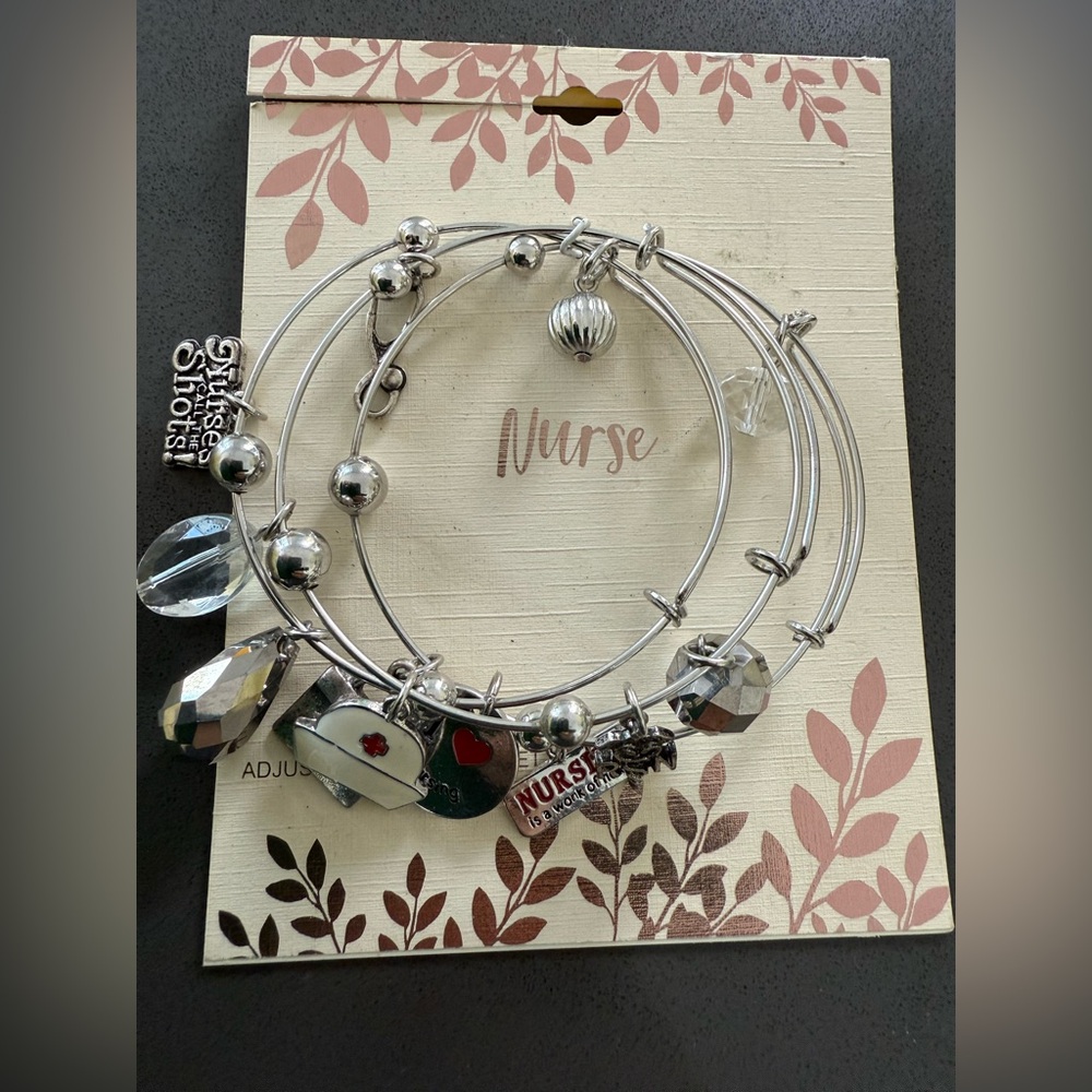 Nurse charm bracelet